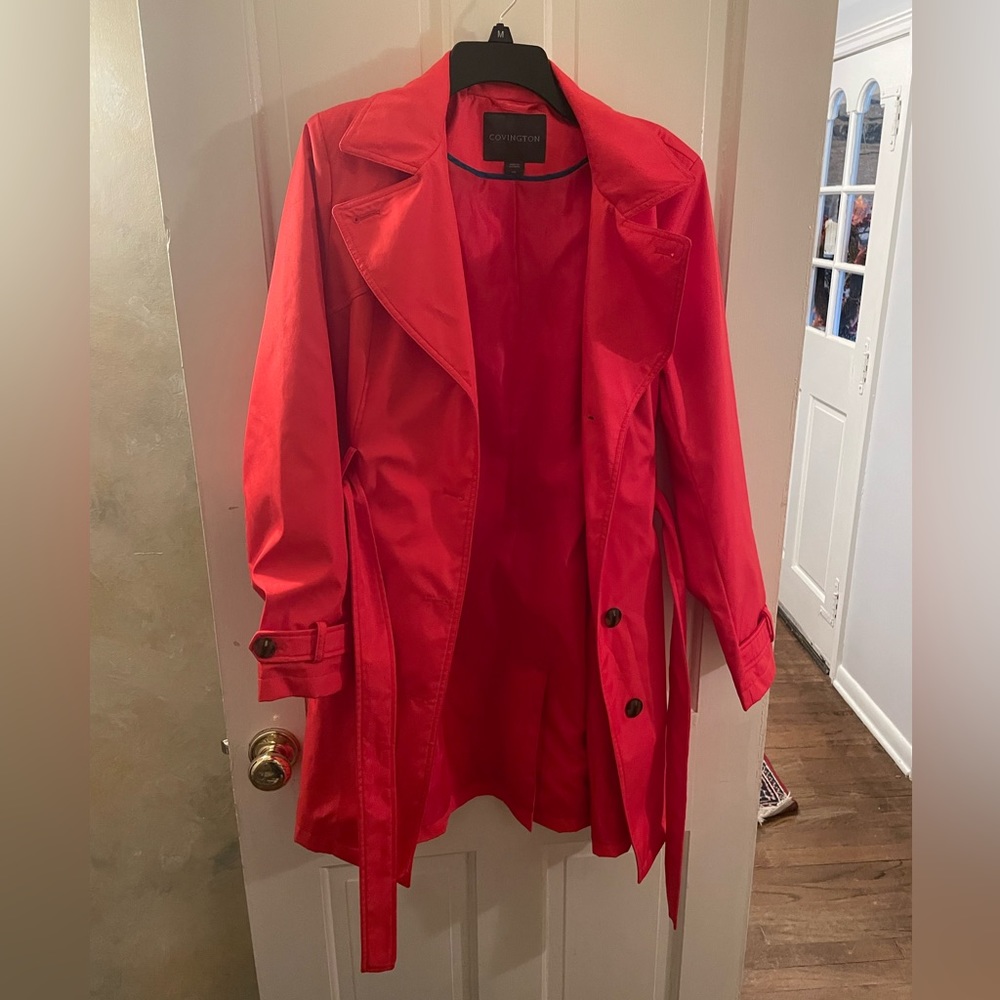 Covington Women’s Orange Rain Jacket